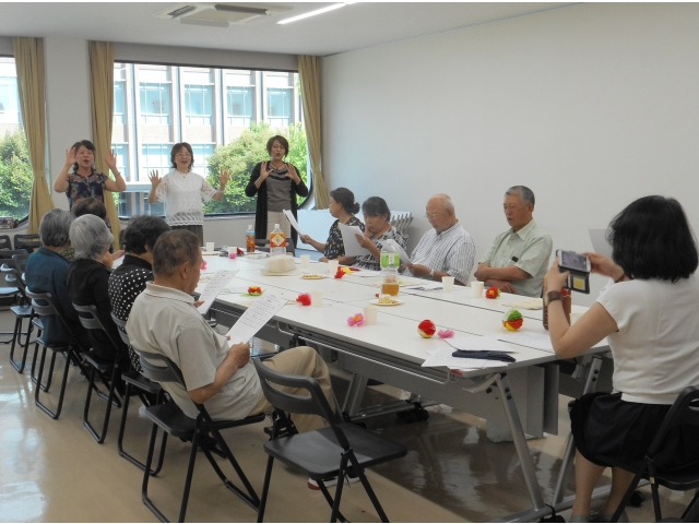 最後は歌の時間でした。