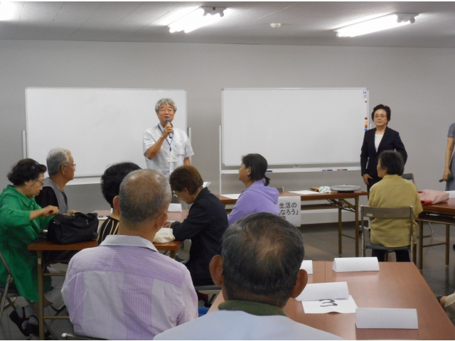 始めに所長から挨拶がありました。