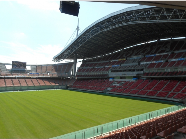 ラグビーワールドカップはここで行われます。