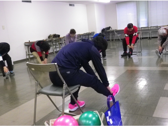 ふくらはぎのストレッチ