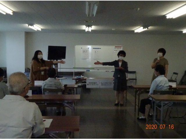 ソーシャルディスタンスを視覚化しました。