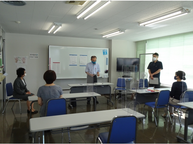 所長から開講あいさつがありました。