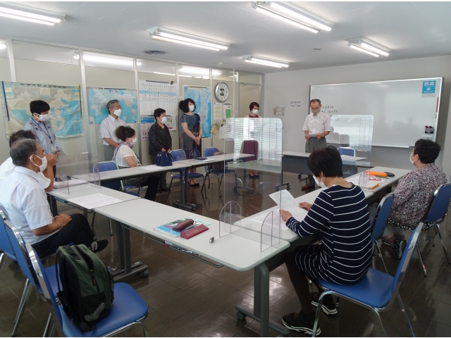 オリエンテーション　所長の開講挨拶