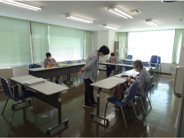 第二教室の授業風景