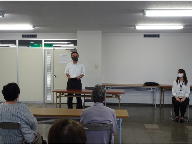 センター所長の開講挨拶