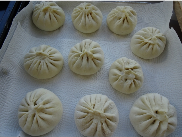 手作りの包子です。