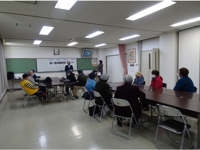 センター所長から開催挨拶。