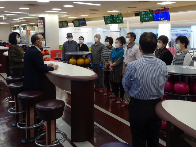 所長から開会の挨拶