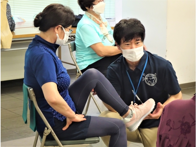 佐野講師のやさしく丁寧な指導