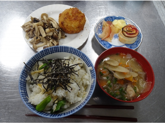 一人前のできあがり