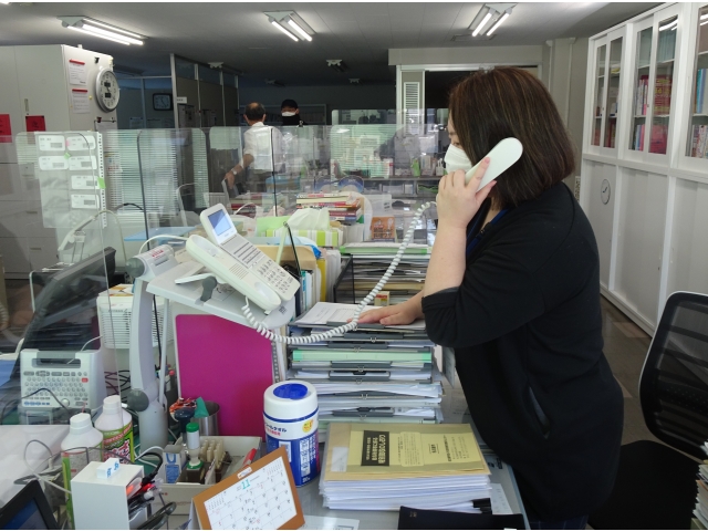 警察への通報（訓練）