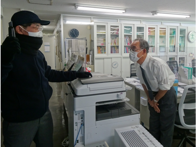 退去要求・説得（訓練）